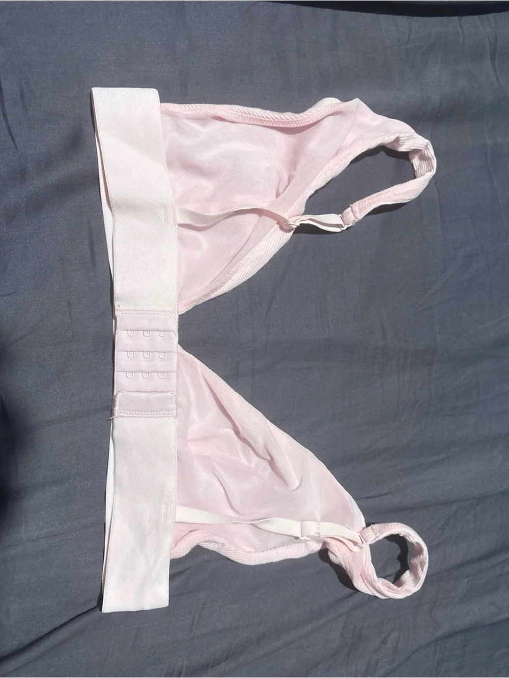 Skims Light Pink Ribbed Bralette - Picture 2 of 4